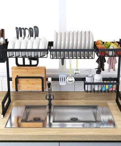 Stainless Steel Rustproof Kitchen Rack- 85 CM Large