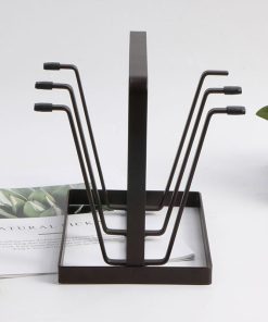 Drying Shelf Home Kitchen Hanging Drainer Storage Rack Iron 6 Cups Rack Mug Glass Cup Stand.jpg 2 247x296