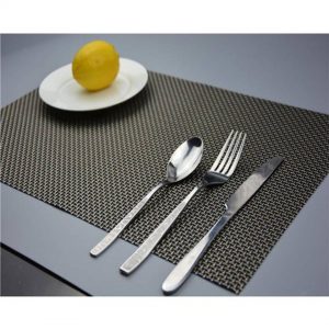 Assorted PVC Table Mats Brown (Pack of 6)