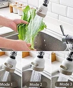 360° Rotating Faucet Booster Shower Household Faucet Water Splash Filter Home Kitchen