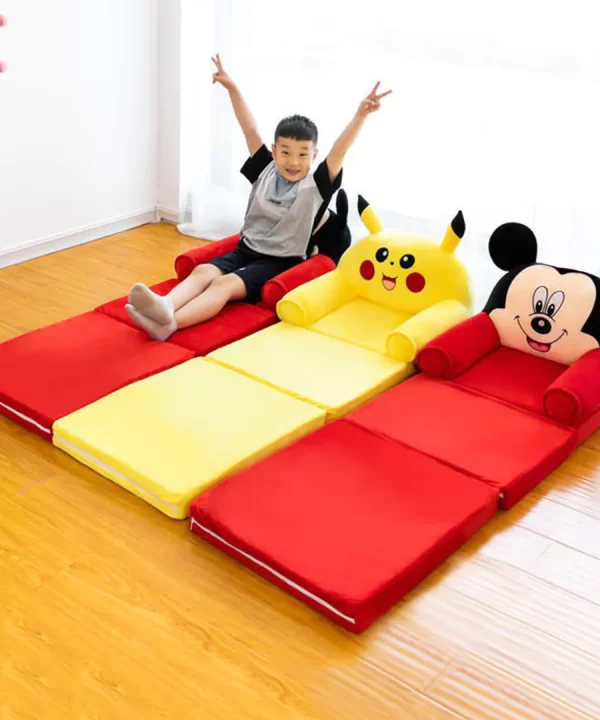 3 layers Kids Folding Sofa Cum Bed